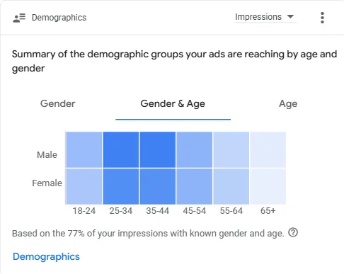 Demographics — Gender & Age Breakdown